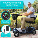 Vive Mobility Series A Mobility Scooter - Comfortable Mobility Assistance-Chicken Pieces