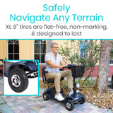 Vive Mobility Series A Mobility Scooter - Comfortable Mobility Assistance-Chicken Pieces