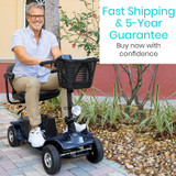 Vive Mobility Series A Mobility Scooter - Comfortable Mobility Assistance-Chicken Pieces