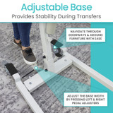 Electric Patient Lift - Safe and Convenient Transfers with 400lb Capacity-Chicken Pieces