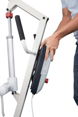 Electric Patient Lift - Safe and Convenient Transfers with 400lb Capacity-Chicken Pieces