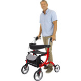 Vive Mobility Rollator Model S - Comfortable and Versatile Walker-Chicken Pieces Vive Mobility Rollator Model S - Comfortable and Versatile Walker-Chicken Pieces