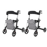 Vive Mobility Rollator Model S - Comfortable and Versatile Walker (2 Pack)-Chicken Pieces Vive Mobility Rollator Model S - Comfortable and Versatile Walker (2 Pack)-Chicken Pieces