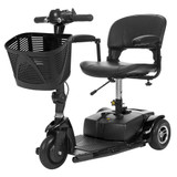 Vive Three-Wheel Mobility Scooter - Safe and Stable Assistance-Chicken Pieces