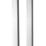 26" Nickel Metal Two Light Desk Usb Table Lamp With White Novelty Shade - Chicken Pieces