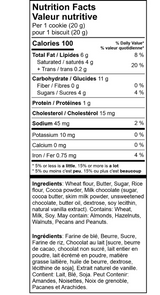 Mary Macleod's Shortbread - Chocolate Crunch Shortbread Cookies Jar, 1.3 kg (4/Case)-Chicken Pieces