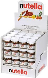 Nutella Hazelnut Spread .88 oz. Mini Glass Jar - 64/Case - Premium Ingredients - Chicken Pieces