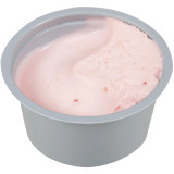 Philadelphia Strawberry Cream Fresh Cheese Portion Cups - 1oz, 100/Case - Chicken Pieces