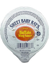 Sweet Baby Ray's 2 oz. Buffalo Bold Wing Sauce Dipping Cup - 72/Case - Chicken Pieces