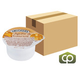 Smucker's Sugar Free Convenient Breakfast Syrup 1.1 oz. Portion Cup - 100/Case - Chicken Pieces