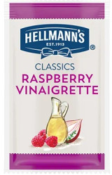 Hellmann's 1.5 oz. Juicy Raspberry Vinaigrette Dressing Packet - 102/Case - Chicken Pieces