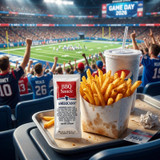 BBQ Sauce 12 Gram Portion Packets - 200/Case - Ideal for Fast Food - Chicken Pieces