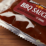 BBQ Sauce 12 Gram Portion Packets - 200/Case - Ideal for Fast Food - Chicken Pieces