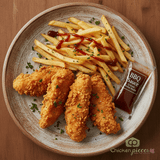 BBQ Sauce 12 Gram Portion Packets - 200/Case - Ideal for Fast Food - Chicken Pieces