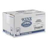 Ken's Foods Greek Dressing Packet 1.5 oz. - 60/Case - Classic Vinaigrette - Chicken Pieces