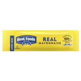 Best Foods 10.6 Gram Mayonnaise Portion Packet - 210/Case | Smooth & Rich Taste - Chicken Pieces