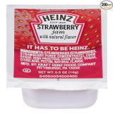 Heinz Strawberry Jam Portion Cups - 0.5 oz. (200/Case), Fresh and Sweet - Chicken Pieces