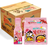 Samyang Buldak Hot Chicken Flavor Ramen Carbonara 130g & BONUS Sauce  | Pack of 40
