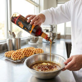 DaVinci Gourmet Caramel Pecan Flavoring Syrup - Rich Indulgence, 750 mL - Chicken Pieces