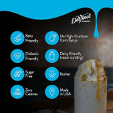 DaVinci Gourmet 750 mL Sugar-Free White Chocolate Flavoring Syrup - Chicken Pieces