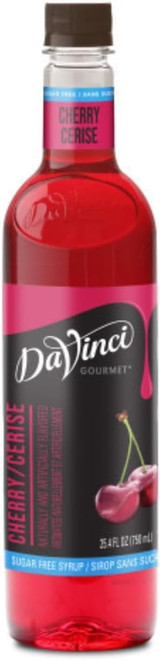 DaVinci Gourmet Sugar-Free Zero Calories Cherry Flavoring Syrup - 750 mL - Chicken Pieces DaVinci Gourmet Sugar-Free Zero Calories Cherry Flavoring Syrup - 750 mL - Chicken Pieces