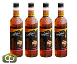 DaVinci Gourmet Classic Butter Rum Flavoring Smoothness Syrup 750 mL - Chicken Pieces