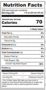 DaVinci Gourmet Classic Passion Fruit Flavoring Pure Passion Syrup 750 mL - Chicken Pieces