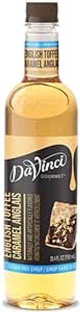 DaVinci Gourmet Sugar-Free English Toffee Bliss Flavoring Syrup 750 mL - Chicken Pieces