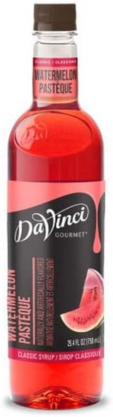 DaVinci Gourmet Sugar-Free Watermelon Irresistibly Sweet Flavoring Syrup 750 mL - Chicken Pieces