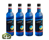 DaVinci Gourmet Classic Blue Curacao Flavoring Syrup 750 mL - Pure Cane Sugar - Chicken Pieces
