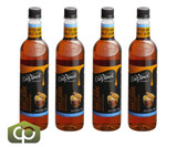 DaVinci Gourmet 750 mL Sugar-Free Butter Rum Flavoring Syrup  - Chicken Pieces