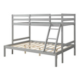 Silver Twin Over Twin Separable Bunk Bed