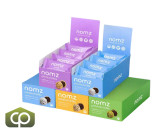  nomz Organic Bites, Assorted Flavours - 60 Bites x 40g (5/Case) 