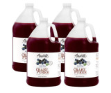 AMORETTI Amoretti Acai Blue Craft Puree 1 Gallon - Delight in Fresh Acai-Blueberry Bliss 