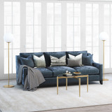 homeroots living room 36" Gold and Glass Round Coffee Table - CP-HMEROOTS-520934  homeroots living room 36" Gold and Glass Round Coffee Table - CP-HMEROOTS-520934