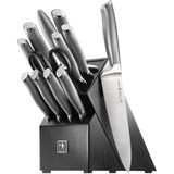  Henckels Satin-Finished Modernist 13 Piece Knife Set with Black Hardwood Block 