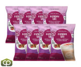 Big Train 3.5 lb. Raspberry Chai Tea Latte Mix - Decadent Spices (8/Case)  - chicken pieces