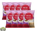 Big Train Spiced Chai Tea Latte Mix - 3.5 lb. - Decadent Spice Blend (8/Case)  - chicken pieces