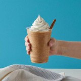 Big Train 3.5 lb. Decaf Spiced Chai Tea Latte Mix - Decadent Spice Blend (8/Case)  - chicken pieces