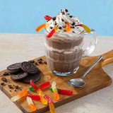 Big Train 3.5 lb. Cookies 'N Cream Blended Creme Frappe Mix -  (5/Case)  - chicken pieces