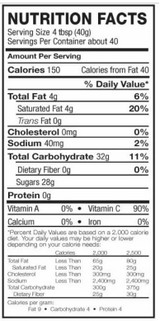 Big Train 3.5 lb. Dragonfly Mango Tropical Blended Creme Frappe Mix (5/Case)  - chicken pieces