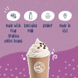 Big Train 3.5 lb. Reduced Sugar Vanilla Blended Creamy Ice Coffee Mix (5/Case)  - chicken pieces