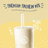 Big Train 3 lb. Fit Frappe Mocha Perfect Blend Protein Drink Mix (4/Case)  - chicken pieces