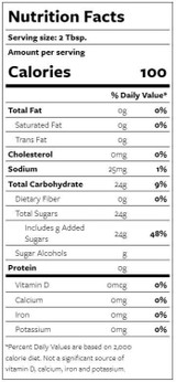 torani Torani Puremade Hazelnut Flavoring Syrup - 750 mL of Rich and Sweet (12/Case)  - chicken pieces