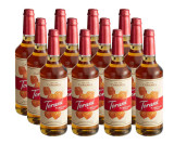 torani Torani Puremade Salted Caramel Flavoring Syrup - 750 mL of Sweet (12/Case)  - chicken pieces