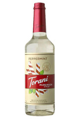 torani Torani Puremade 750 mL Peppermint Flavoring Cool Minty Syrup (12/Case)  - chicken pieces
