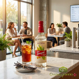 torani Torani Puremade Pure Cane Sugar Flavoring Syrup - 750 mL Subtle Bottle (12/Case)  - chicken pieces