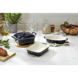  Staub 4-Piece Mixed Baking Dish Set - Ceramic, Dark Blue | Versatile Collection 