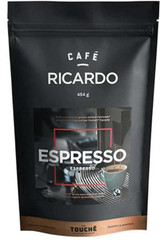  Cafe Ricardo ESPRESSO Bio Medium Blend Coffee Beans 1 lbs / 0.454 kg (6/Case) 