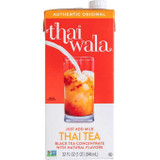 THAIWALA Thaiwala Original Thai Black Tea 1:1 Concentrate - 946ml (32 fl. oz) - Authentic Flavor (12/case) 
